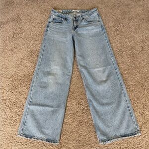 Levi's Light Blue Wide-Leg Women's Jeans (Low Loose)